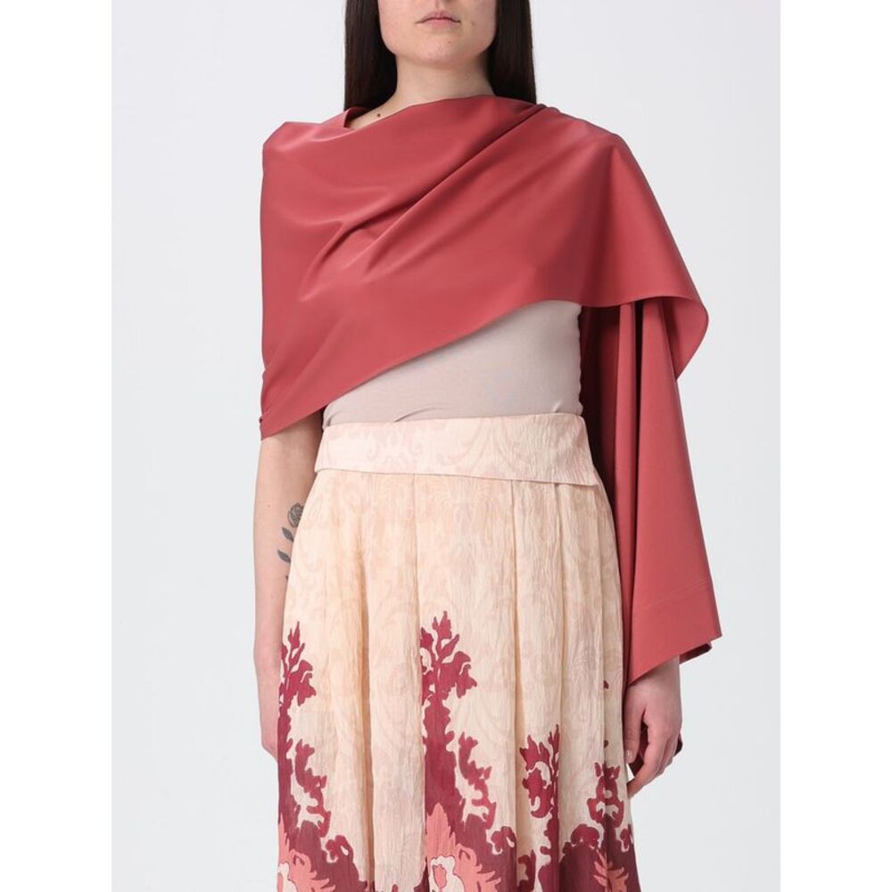 H Couture Scarf Woman Mahogany